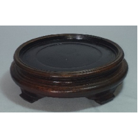 Chinese onderzetter, rood/bruin